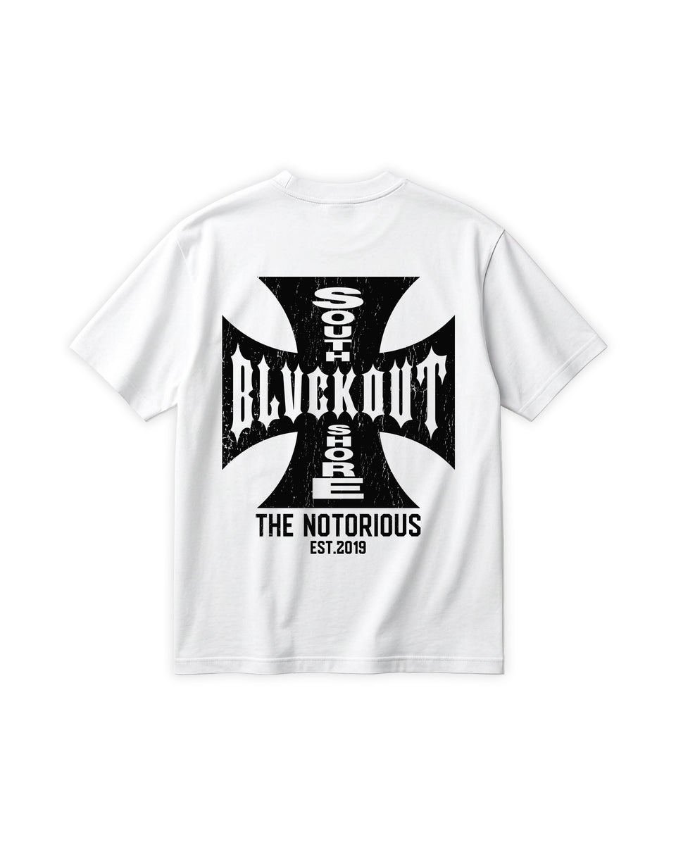 T-Shirt South Shore White – BLVCKOUT CULTURE