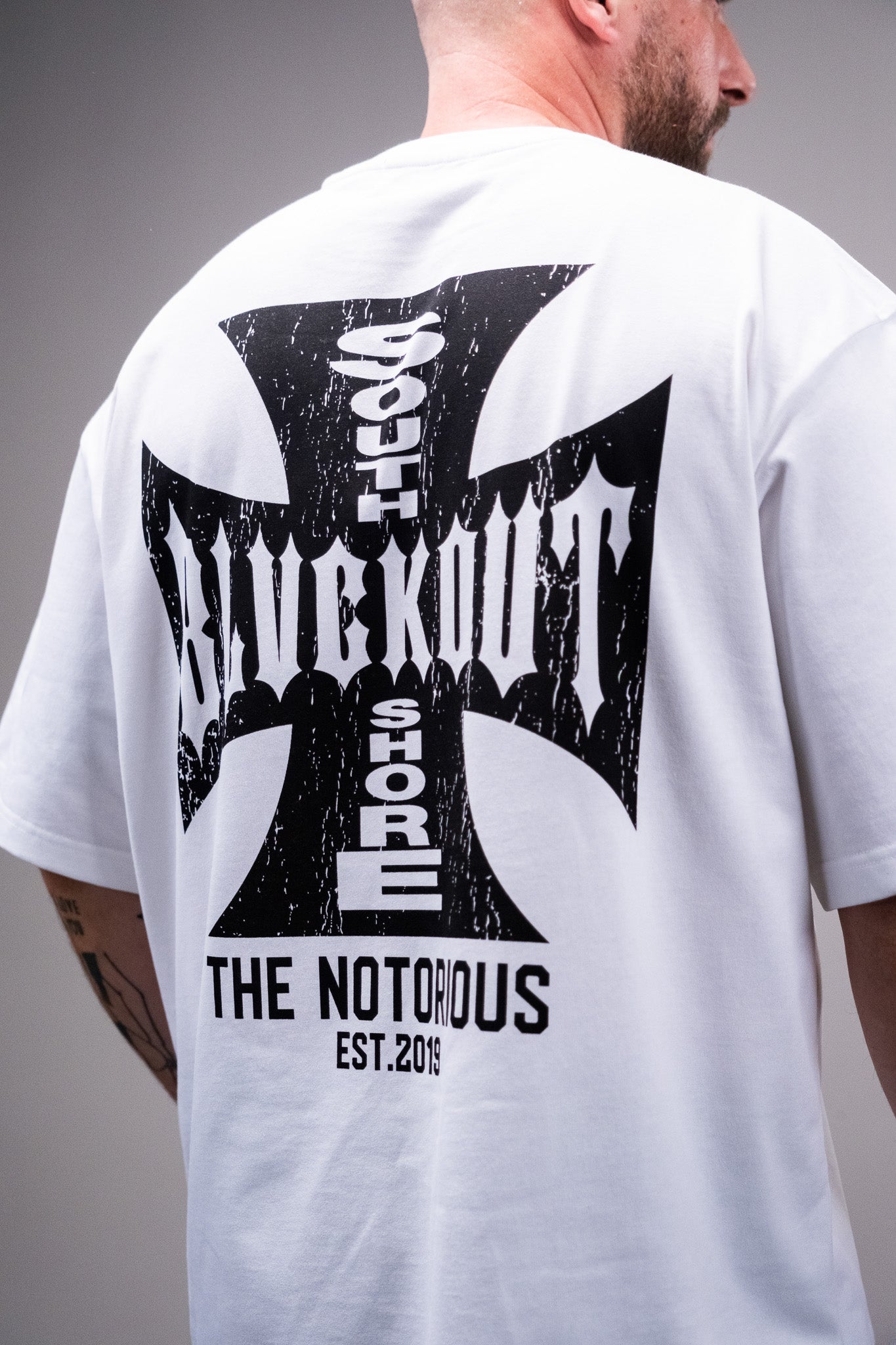 T-Shirt South Shore White – BLVCKOUT CULTURE